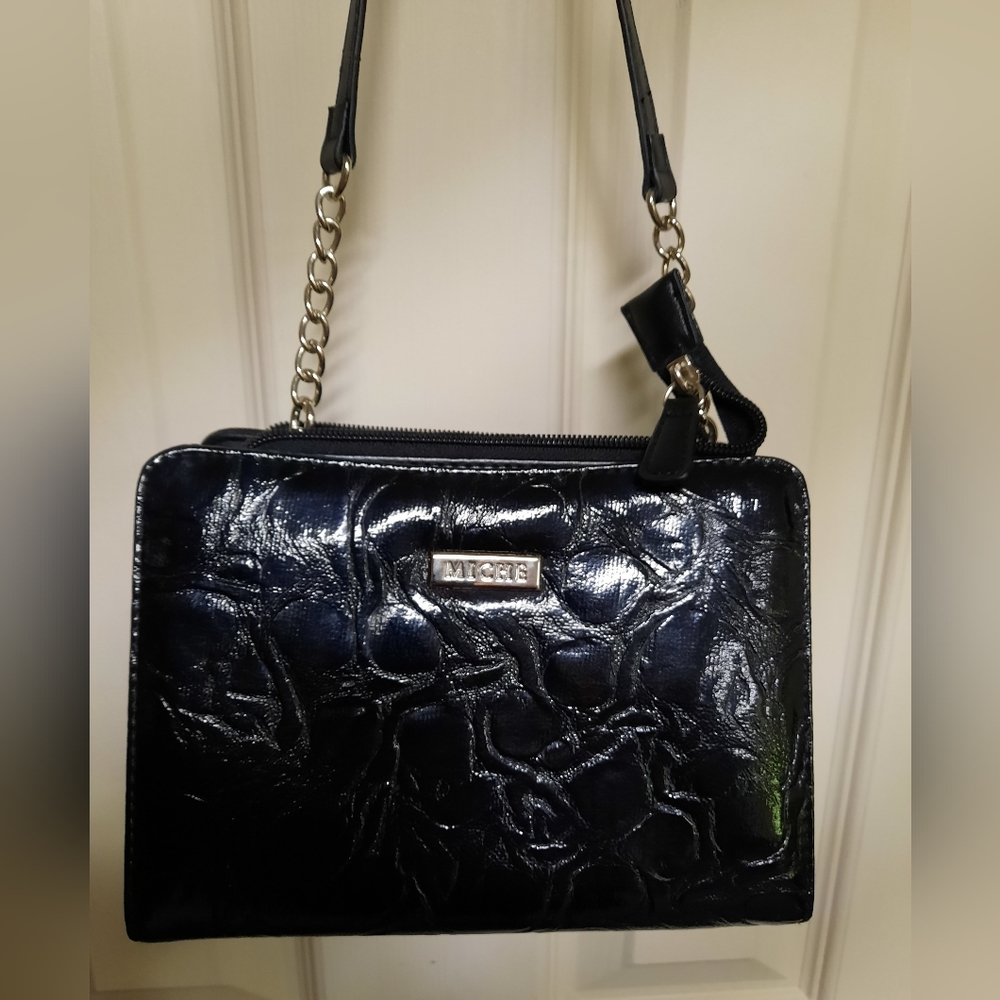 Miche Petite Base Bag with one black covet